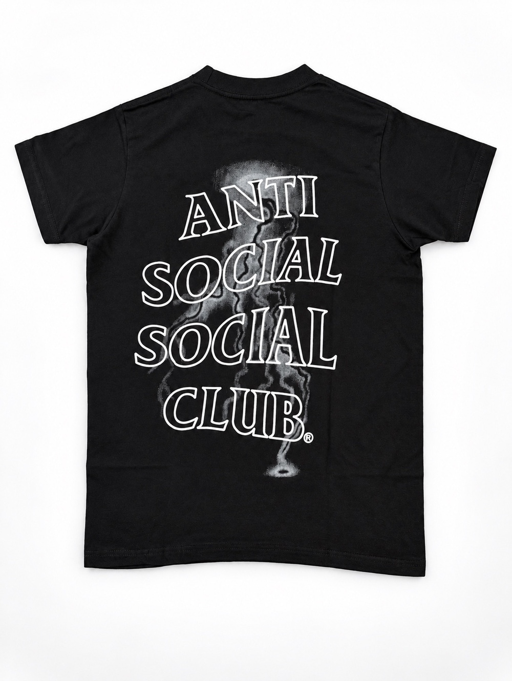 Anti Social Social Club Twisted Black Lightning Graphic T-Shirt — Small NWT